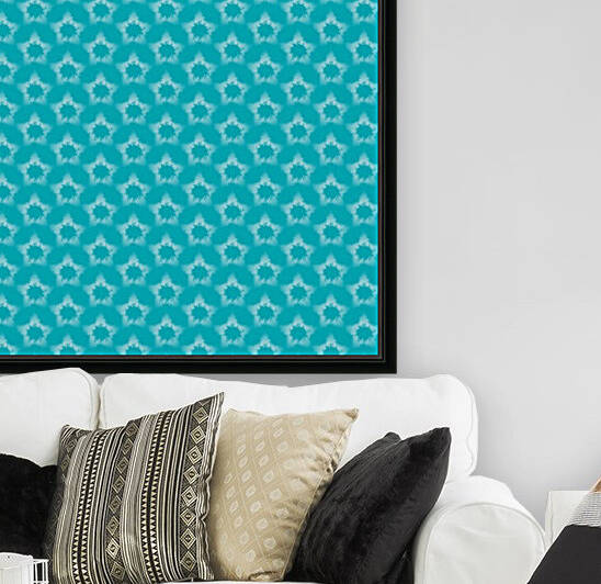 Bubble Blue Star by rizu_designs