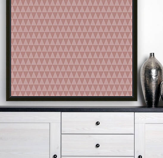 ORANGE Triangle Shape Seamless Pattern Background    by rizu_designs