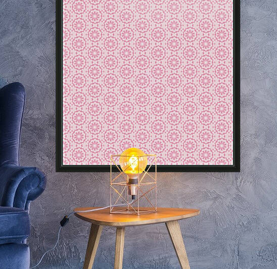  PINK ARABIC STYLE SEAMLESS PATTERN Background  by rizu_designs