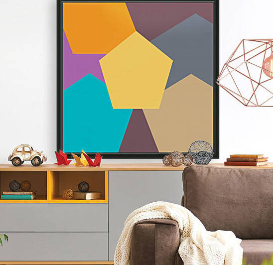 COLORFUL HEXAGON Pattern by rizu_designs