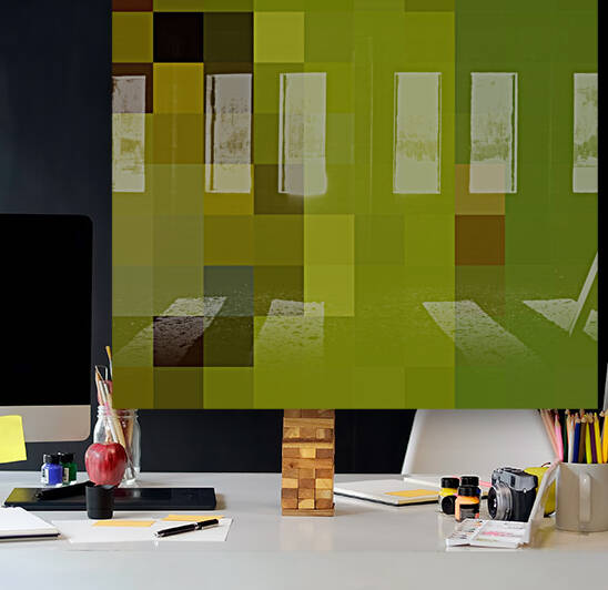 KIWI MOSAIC PATTERN Reproduction