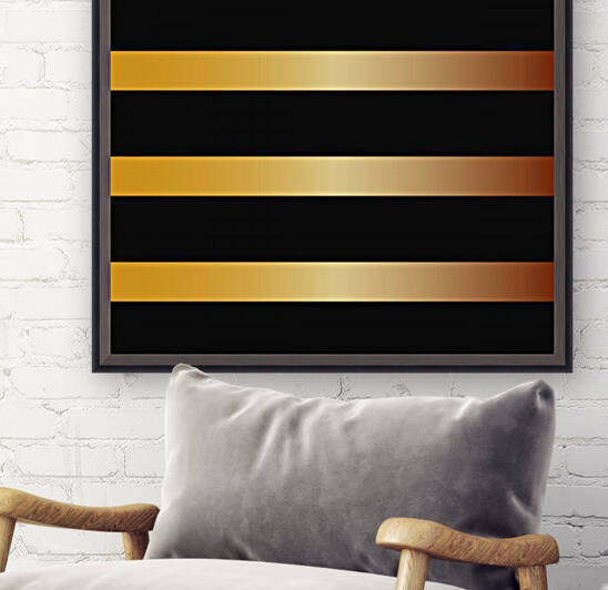 GOLD FOIL STRIPE Reproduction