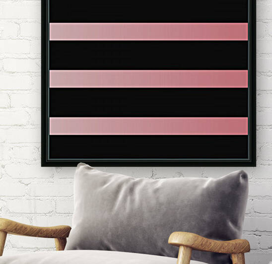 RED PASTEL STRIPE Reproduction