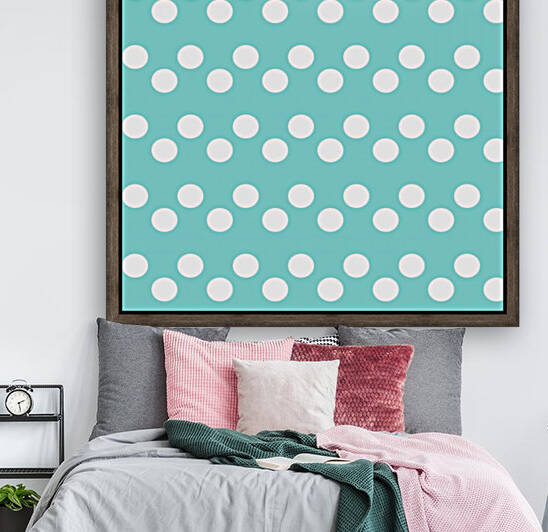 MINT Polka Dots by rizu_designs