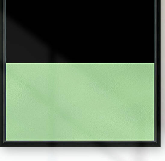 ABSTRACT GREEN GLITTER Reproduction
