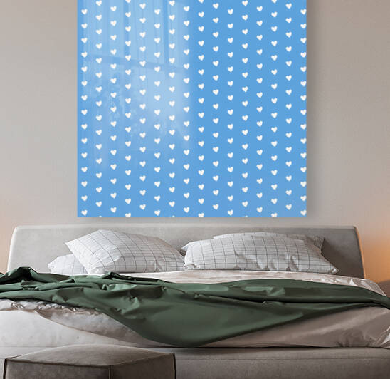 CORNFLOWER Heart Shape Pattern by rizu_designs
