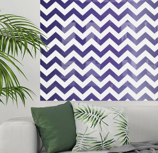 EGGPLANT CHEVRON by rizu_designs