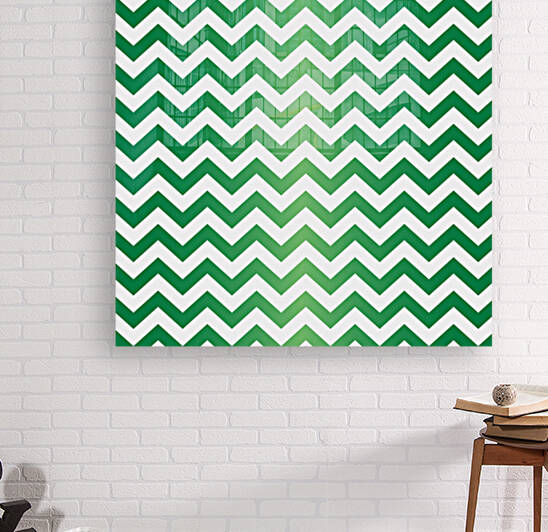 EMERALD CHEVRON Reproduction