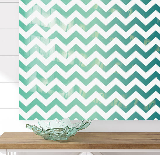 JADE CHEVRON Reproduction