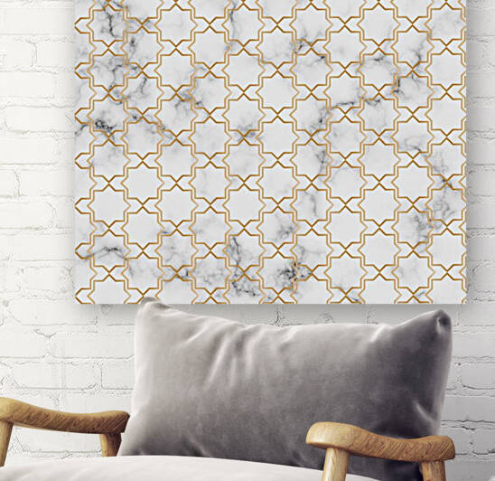 Arabesque pattern Reproduction