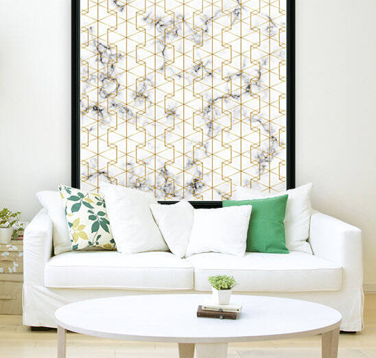 Art Deco Hexagon Art by rizu_designs