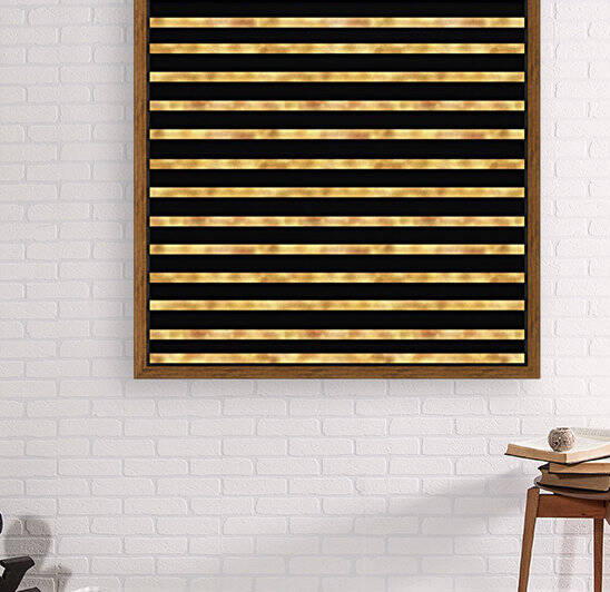 Royal Glitter Stripes Reproduction