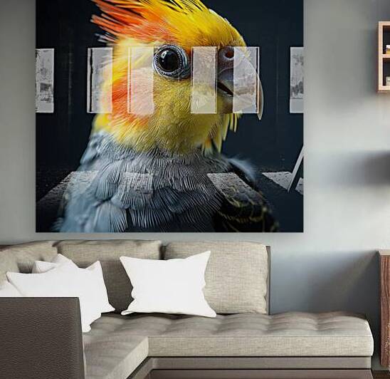 Cockatiel by rizu_designs