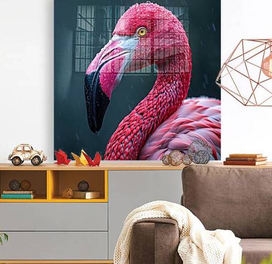 Magnificent Flamingo Reproduction