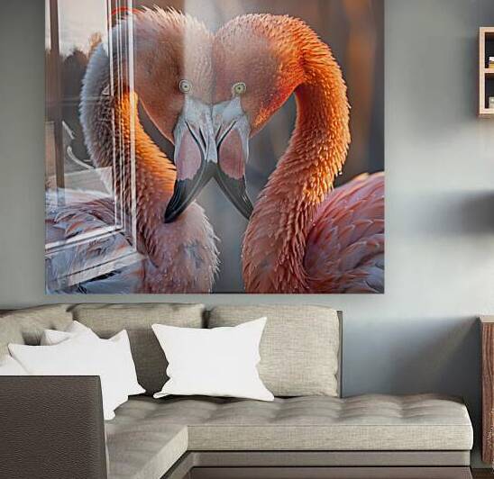 Eternal Flamingos Reproduction