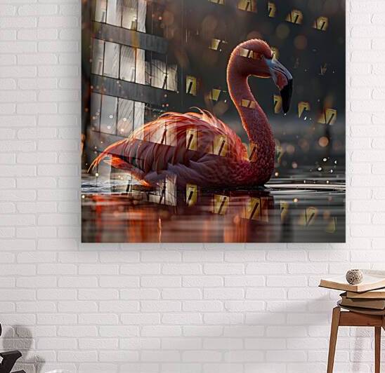 Pinky Flamingo by rizu_designs