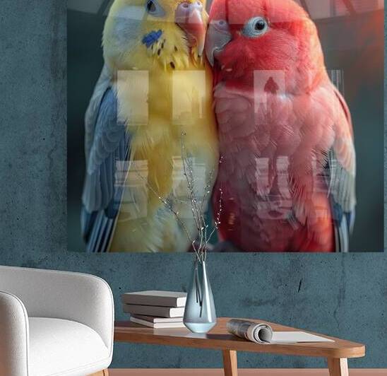 Happy Lovebird Reproduction