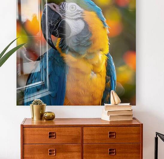 Breathtaking Macaw Reproduction