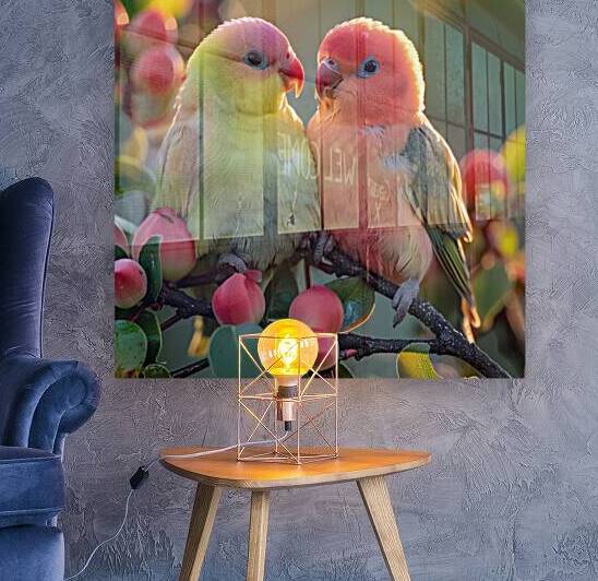 Blissful Lovebird by rizu_designs