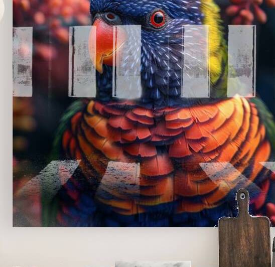 Lorikeet Bird by rizu_designs
