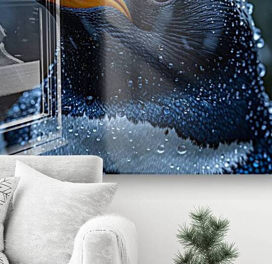 Arctic Harmony Penguin by rizu_designs