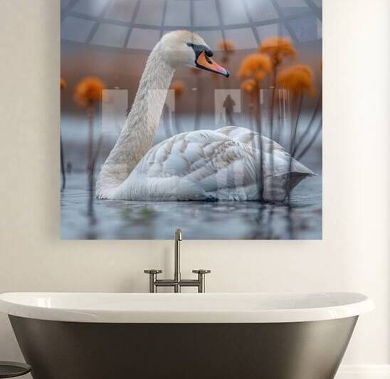 Swan Lake Elegance Reproduction