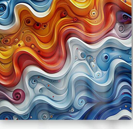Abstract Serenity Reproduction