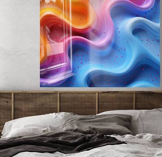 Abstract Symmetry Wave by rizu_designs
