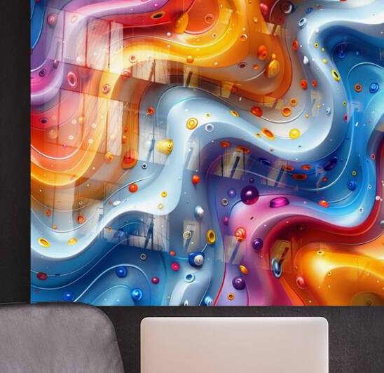 Radiant Abstract Colors by rizu_designs