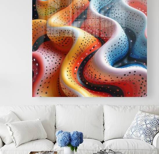 Abstract Geometric Pattern by rizu_designs