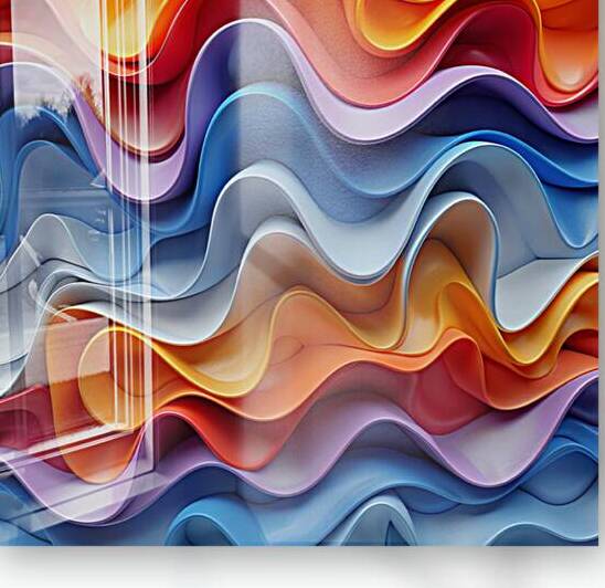 Rainbow Abstract by rizu_designs