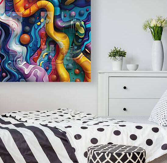 Echo Abstract by rizu_designs