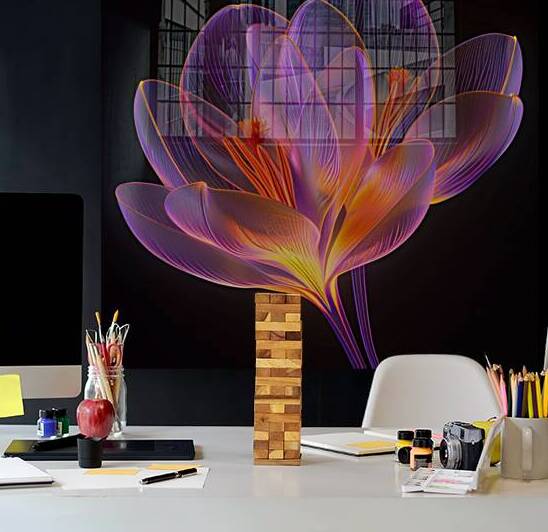 Glowing Flower by rizu_designs