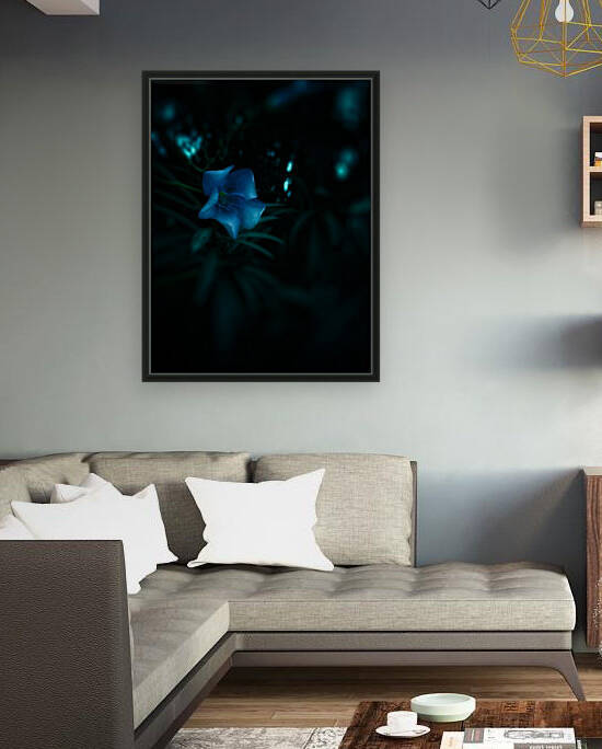 Shining Blue Floral by rizu_designs
