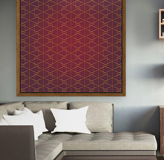 Elegant Geometric Pattern Reproduction