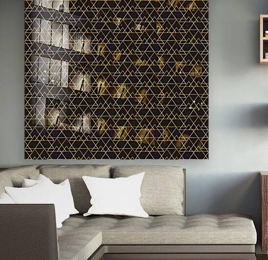 Black  Elegant Pattern Reproduction