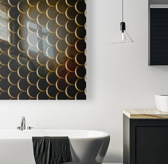 Half Circle Pattern Reproduction