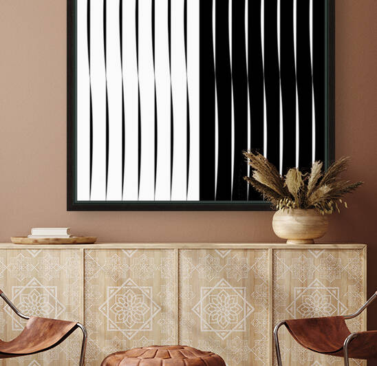 Black and White Smooth Twist by rizu_designs