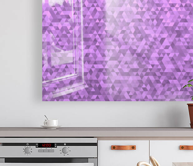 Purple Glitter Pattern Reproduction