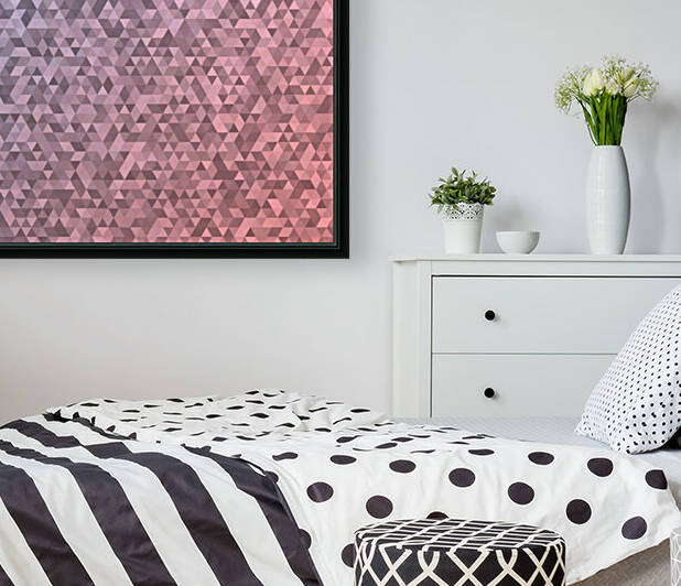 Baby Pink Glitter Pattern Reproduction