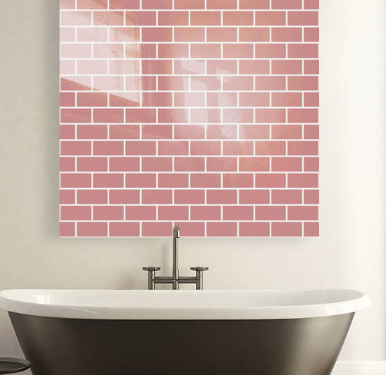 Pink Bricks Pattern by rizu_designs