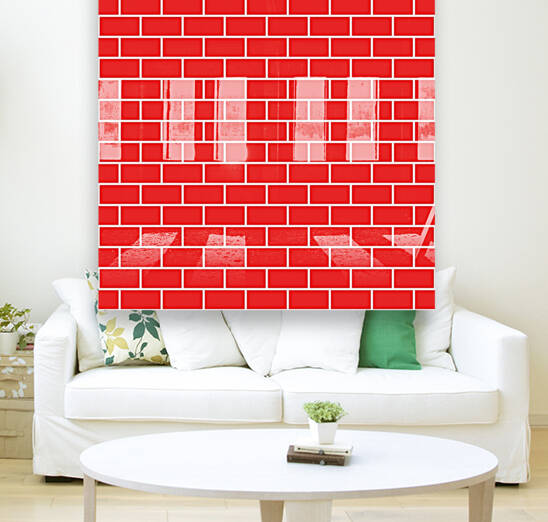 Red Brick Pattern by rizu_designs
