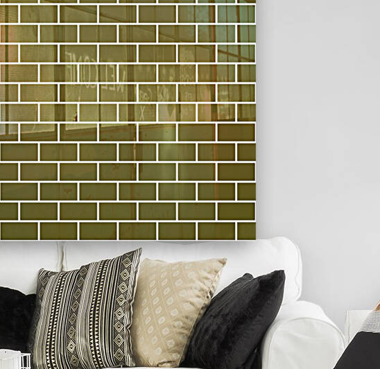 Green Bricks Pattern by rizu_designs