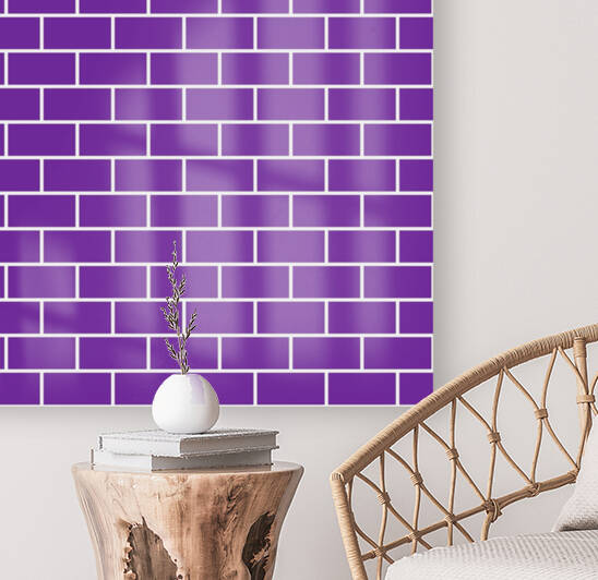 Dark Purple Brick Pattern by rizu_designs