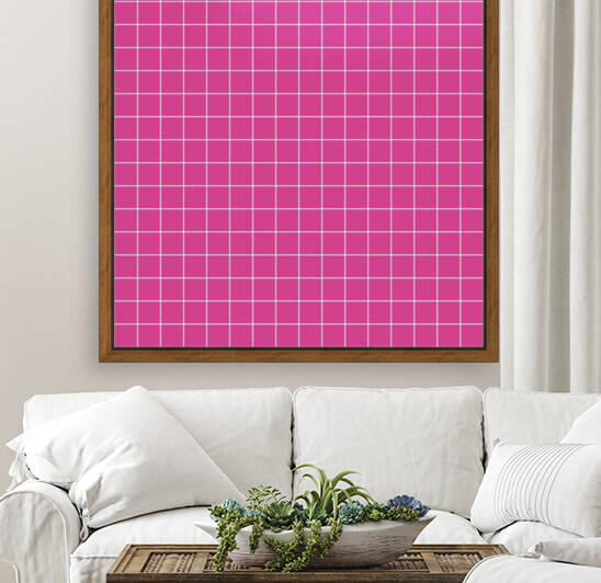 Pink Check Line Pattern by rizu_designs