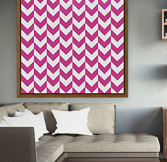 Pink Chevron Pattern by rizu_designs
