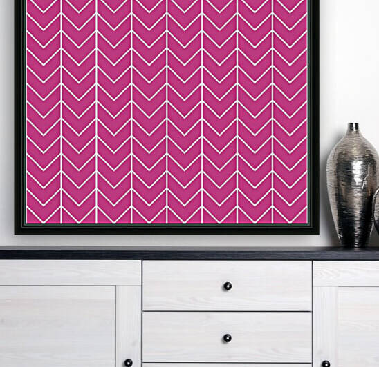 Pink Chevron Pattern by rizu_designs