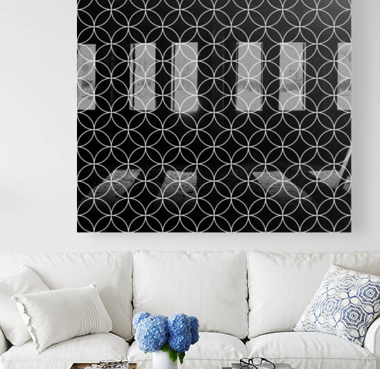 Black Circle Pattern by rizu_designs