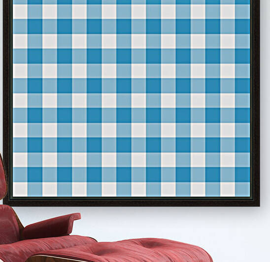 Light Blue Plaid Pattern by rizu_designs