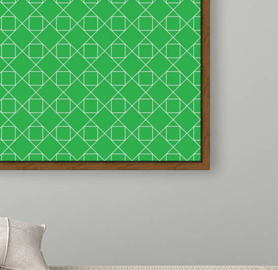 Green Diamonds Pattern  by rizu_designs